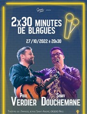 2x30 minutes de blagues | Paul & Samy Thtre de l'Impasse Affiche