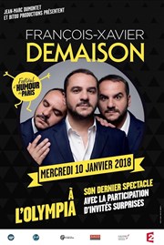 François-Xavier Demaison L'Olympia Affiche