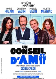 Un conseil d'ami | avec Christian Vadim et Marie Fugain Marigny Theater Affiche