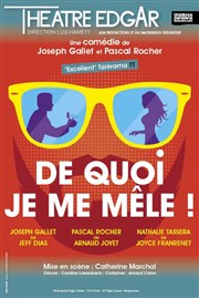 De quoi je me mêle ! Thtre Edgar Affiche