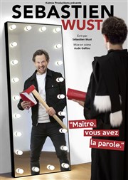 Sébastien Wust dans Maître, vous avez la parole Salle des Arcades Affiche