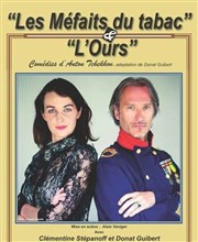 Les méfaits du tabac, l'Ours Ambigu Thtre Affiche