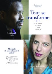 Tout se transforme... Salle Cortot Affiche