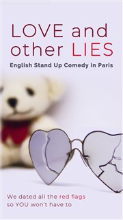 Love and Other Lies: An English Stand-Up Comedy Show on Dating La Pomme d'Eve Affiche