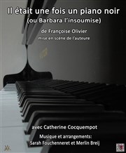 Il était une fois un piano noir Thtre de l'Eau Vive Affiche