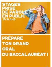 Stages prise de parole en public 15/18 ans | par Vanessa Meinster Tho Thtre - Salle Plomberie Affiche