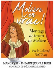 Molière en vrac ! Thatre Jean Le Bleu Affiche