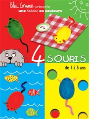 4 souris | Pour les tous petits Caf Thtre le Flibustier Affiche