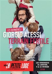 Giorgio Alessi dans Terrain fertile La Petite Loge Thtre Affiche