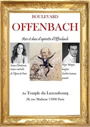 Boulevard Offenbach ! Temple du Pentmont Luxembourg Affiche