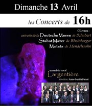 Deutsche Messe de Schubert - Stabat Mater de Rheinberger - Motets de Mendelssohn Eglise Notre Dame de la Salette Affiche