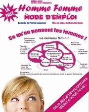 Homme femme mode d'emploi : la fille La Boite  Rire Affiche