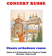 Chants orthodoxes russes Eglise Saint Louis en l'le Affiche