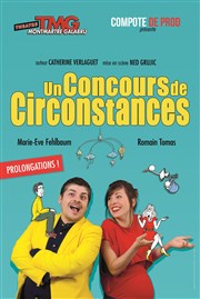 Un concours de circonstances Thtre Montmartre Galabru Affiche