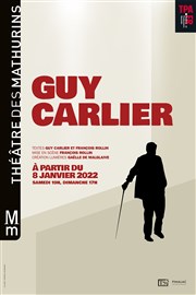 Guy Carlier Thtre des Mathurins - Studio Affiche