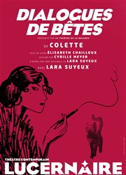 Dialogues de Bêtes Thtre Le Lucernaire Affiche