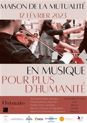 En musique pour plus d'Humanité Maison de la Mutualit Affiche