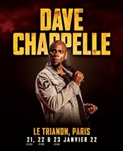 Dave Chappelle Le Trianon Affiche