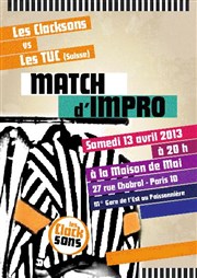 Match d'Impro Théatrale Maison de Mai Affiche