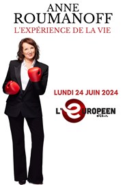 Anne Roumanoff dans L'expérience de la vie L'Europen Affiche