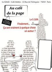 Au café de la page Le Kibl Affiche