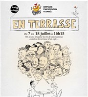 En Terrasse Impro Club d'Avignon Affiche