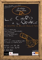 Le canard à l'orange Thtre Saint-Lon Affiche