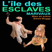 L'ile des esclaves Thtre Espace Marais Affiche