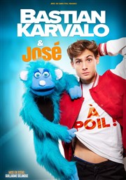 Bastian Karvalo & José dans À poil ! Caf thtre de la Fontaine d'Argent Affiche