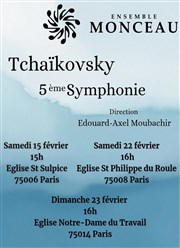 Symphonie n°5 de Tchaïkovski Eglise Notre-Dame du Travail Affiche