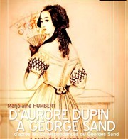 D'Aurore Dupin à George Sand Au Chat Noir Affiche