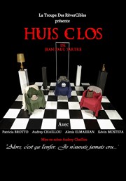 Huis clos Caf Thtre du Ttard Affiche