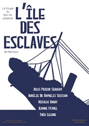 L'île des esclaves Thtre Carnot Affiche