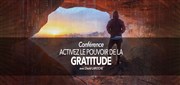 Conférence Gratitude Hotel Marriott Paris Rive Gauche Affiche