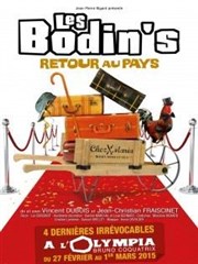 Les Bodin's dans Retour au pays L'Olympia Affiche