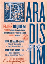 Paradisum Eglise des Billettes Affiche