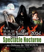 Les portes du destin | Spectacle nocturne Chteau de Trvoux Affiche