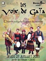 Les Voix de Gaïa Jardin de L'Olivaie Affiche