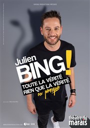 Julien Bing dans Toute la vérité, rien que la vérité, ou presque Thtre du Marais Affiche