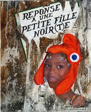 Réponse à une petite fille noire La Scne du Canal Affiche