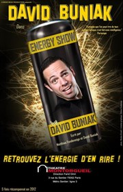 David Buniak dans Energy show La Comdie Montorgueil - Salle 2 Affiche