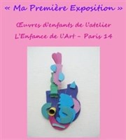 Ma première exposition | Vernissage Le Moulin  Caf Affiche