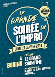 La grande soirée de l'Impro Bobino Affiche